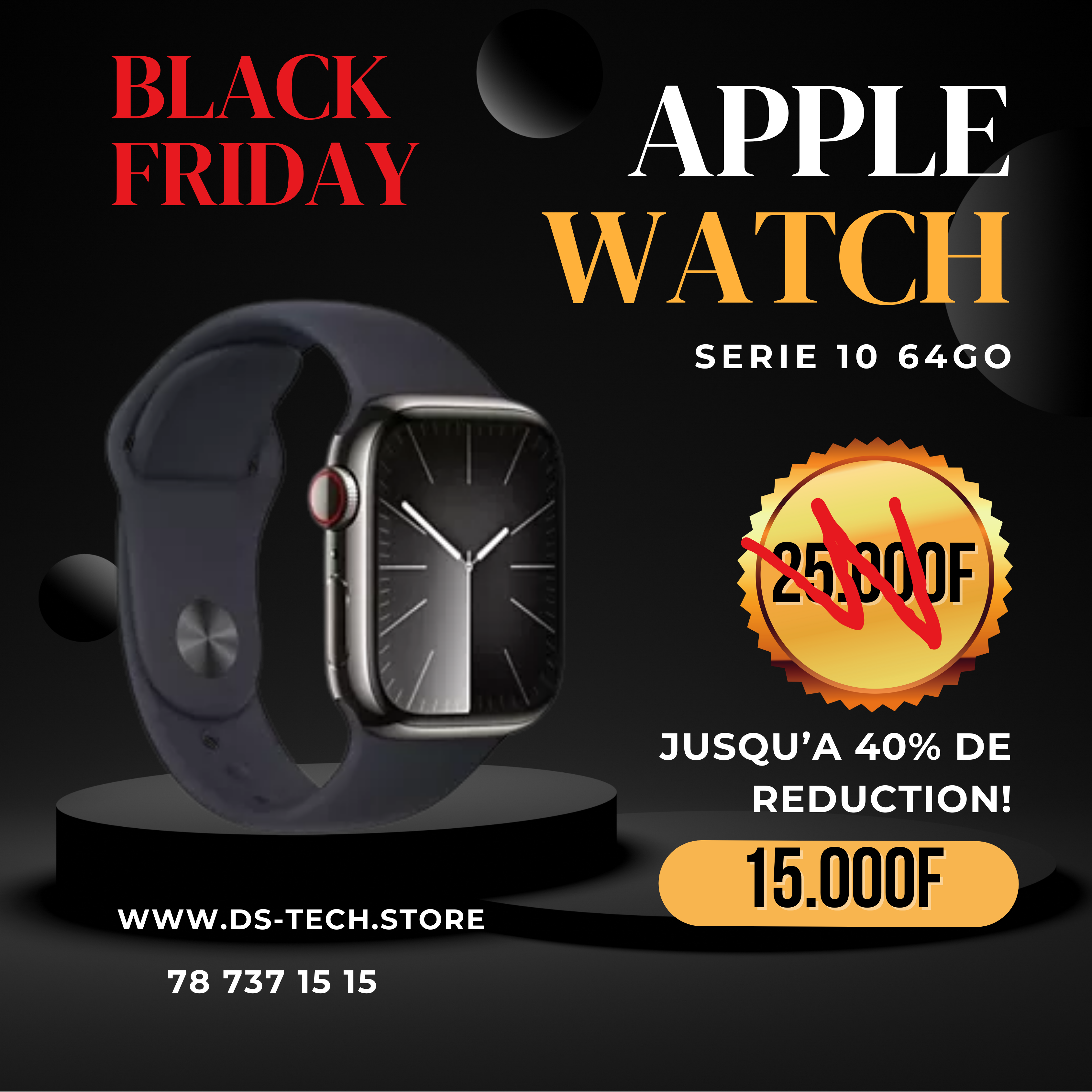 Apple Watch série 10 64 go